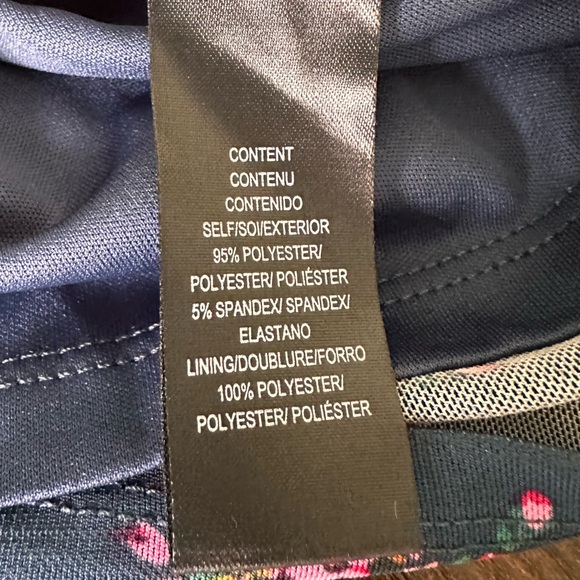 Charles Henry Floral Ruched Dress NWT - Picture 13 of 14